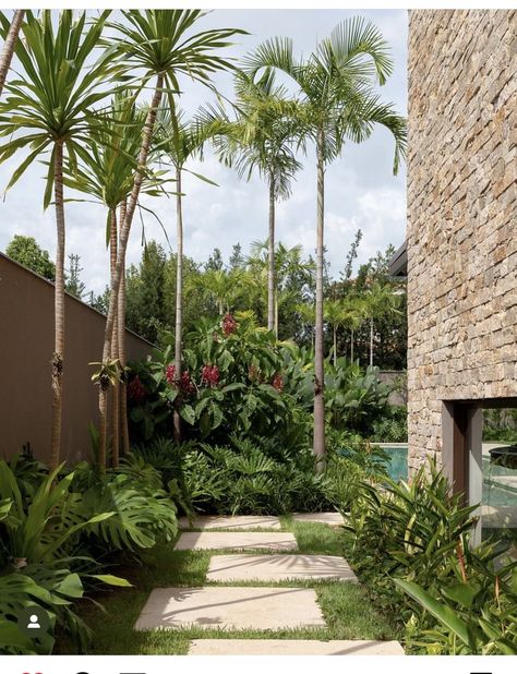 Terraced Yard, Bali Concept, Corridor Garden, Landscape Villa, Sophisticated Garden, Layout Landscape, Dubai Garden, Landscape House, Tropical Garden Design