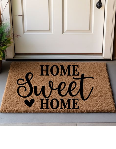 Welcome Doormat, Home Sweet Home Door Mat, Coir Outdoor Welcome Mat Home Door Mat, Outdoor Welcome Mat, Home Door, Closing Gift, Front Door Mats, Home Carpet, Coir Doormat, Closing Gifts, Coconut Fiber