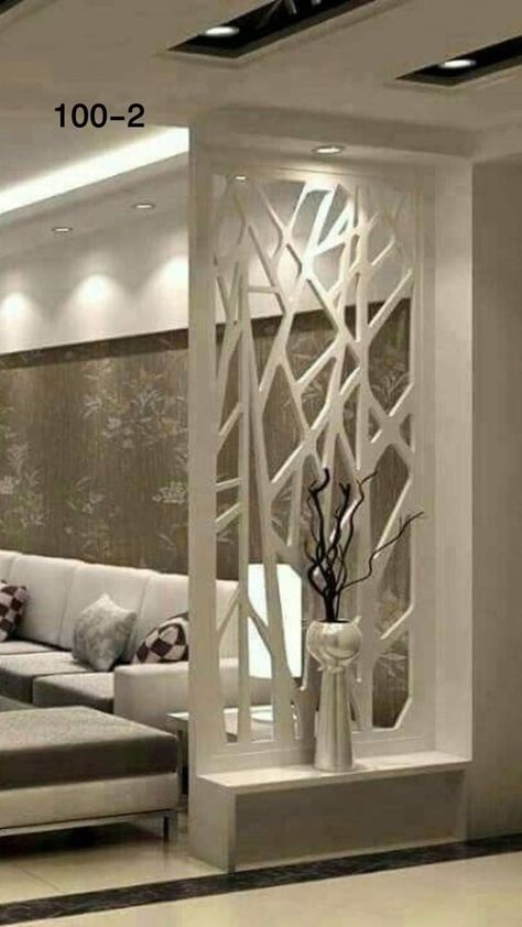 Dividing Rooms, Living Room Separator Ideas, Divider Room, Wall Dividers, Modern Partition, Modern Partition Walls, Partition Ideas, Wall Partition Design, Wall Partition