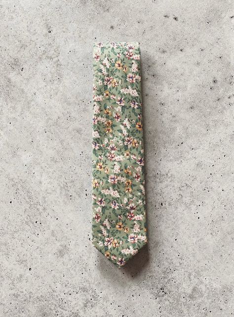 Mickey Cotton Floral Neck Tie – London Jae Apparel Navy Blue And Sage Green Groomsmen Jeans, White And Green Flowers Wedding For Men, Groomsmen Floral Shirts, Flowers For Mens Suit, Flower Ties For Men Wedding, Floral Tie Wedding, Packaging Pictures, Mens Floral Tie, Popular Wedding Colors