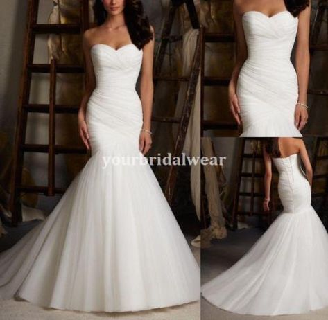 Mermaid Wedding Dress Plain, Wedding Dress Plain, Sweetheart Mermaid Wedding Dress, Sweetheart Bridal Gown, Wedding Dress Mermaid, Mermaid Wedding Gown, Wedding Dresses Mermaid Sweetheart, Mermaid Sweetheart, Cheap Dress