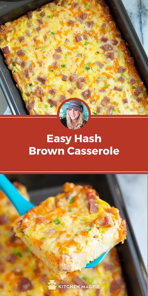 Country Breakfast Casserole, Easy Hashbrowns, Hashbrown Casserole Easy, Easy Breakfast Casserole, Casserole Keto, Breakfast Cupcakes, Make Ahead Breakfast Casserole, Hashbrown Casserole, Hashbrown Breakfast Casserole