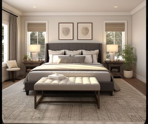 Elegant Master Suite, Main Bedroom Ideas Master Suite, Different Color Shoes, Bedroom Schemes, Shoes Boxes, Best Bedroom Colors, Bedroom 2024, Parents Bedroom, Bedroom Vibes