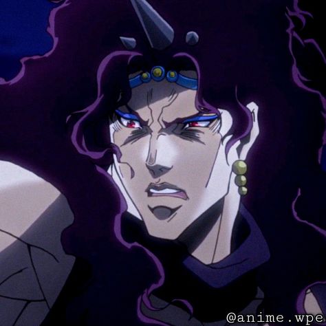 Kars Icon, Kars Jjba, Jojo Part 2, Hair, Anime, Black