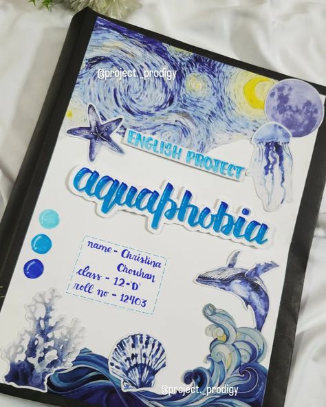 CLASS 12TH ENGLISH PROJECT✨ TOPIC- AQUAPHOBIA DM FOR ORDERS 🌷 [Custom school projects, Affordable student projects, Decorative project sheets, CBSE project help, Assignment completion services, College project assistance, Holiday homework solutions, Customizable student notebooks, Aesthetic cover pages for assignments, School notebook completion, Student project help online, Custom cover pages for projects] #holidayhomework #cbseprojects #school #schoollife #SchoolProjects #schoolassignme... English Assignment Cover Page, College Assignment Cover Page Ideas, Aesthetic Cover Pages, English Assignment Cover Page Ideas, Assignment Decoration Ideas, English Project Cover Page Ideas, English Cover Page Aesthetic, Assignment Cover Page Ideas, Assignment Cover Page