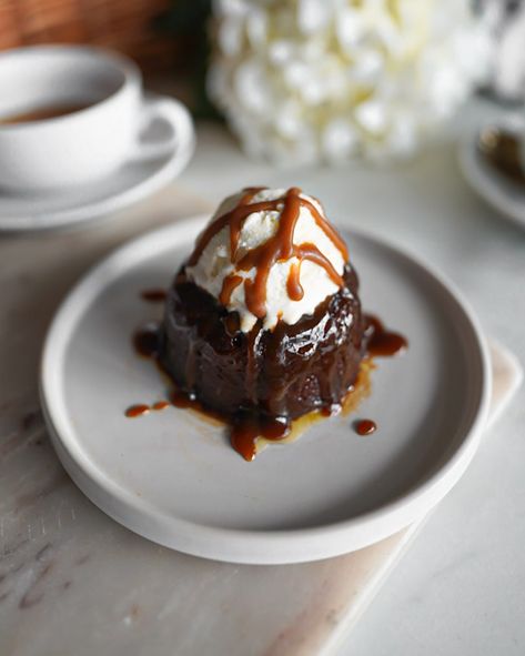 Sticky Toffee Pudding » Mai Cookbook Sticky Toffee Pudding Easy, Best Sticky Toffee Pudding Recipe, Sticky Toffee Pudding Without Dates, Authentic Sticky Toffee Pudding, Hell’s Kitchen Sticky Toffee Pudding, Salted Toffee, Toffee Sauce, British Desserts, Cooking At Home