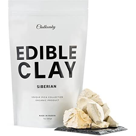 Chalkovsky Premium Edible Clay - Crispy Clay Chunks for Eating - Edible Chalk for Pica Cravings, Mukbang ASMR Content Creators - Ready-to-Eat Clay - Carefully Selected Edible Dirt Bites - 7 Oz (200gr)DISCOVER THE RAREST & MOST UNIQUE EDIBLE CLAY: Straight from the wilderness of Siberia and the mineral-rich bowels of Mother Earth, our delicious edible clay is here to satisfy your pica cravings, offer your body essential minerals, and become your favorite crunchy snack Edible Chalk, Edible Dirt, Edible Clay, Best Edibles, Crunchy Snack, Crafts Sewing, Content Creators, Food Design, Content Creator