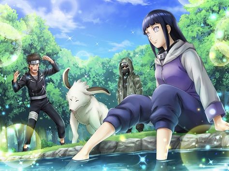 Hyuga Hinata Offical Art, Alter Witch, Team 8 Naruto, Naruto 6, New Illustration, Boruto Characters, Team 8, Naruto Teams, Naruto Fan Art