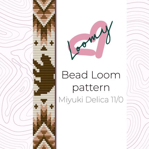 Christian Bead Loom Patterns, Bead Loom Bookmark, Bead Designs Pattern, Seed Bead Loom Patterns Free, Miyuki Bead, Seed Bead Projects, Beading Loom, Fall Bead, Bead Loom Designs