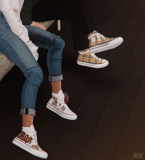 MMSIMS — S4CC // MMSIMS Positive Sneakers & Flowers ... Los Sims 4 Mods, Die Sims 4, Sims 4 Cc Kids Clothing, Cc Shoes, Sims 4 Cc Shoes, Pelo Sims, Sims 4 Children, Sims 4 Game Mods, Sims 4 Cc Folder