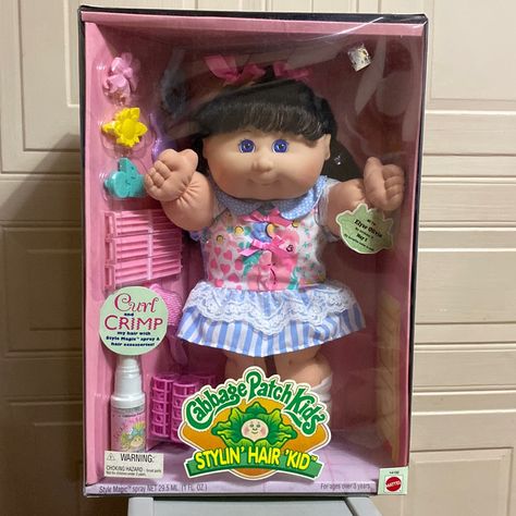 Cabbage Patch Kids Doll Never Been Unbox The Box Have A Little Damage For The Time But The Doll Is In Perfect Condition. Wizard Of Oz Dolls, Cinderella Doll, Barbie Gifts, Kids Dolls, Princess Toys, Cabbage Patch Kids Dolls, Baby Alive Dolls, 90s Toys, Custom Wedding Cake Toppers