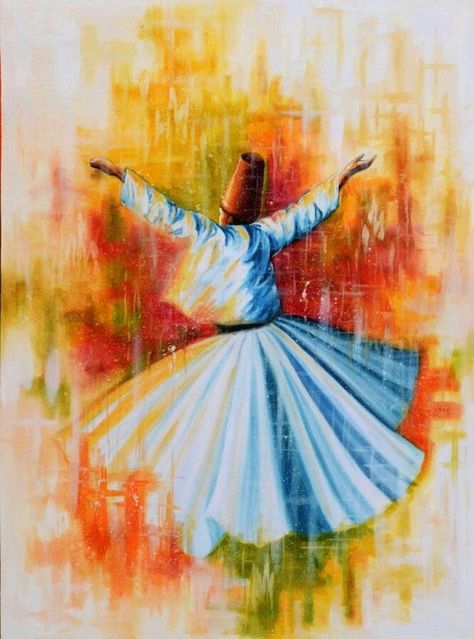 Persian Calligraphy Art, Islamic Art Canvas, Dance Paintings, Islamic Caligraphy Art, Islamic Calligraphy Painting, Caligraphy Art, Soyut Sanat Tabloları, Islamic Paintings, Arabic Calligraphy Art