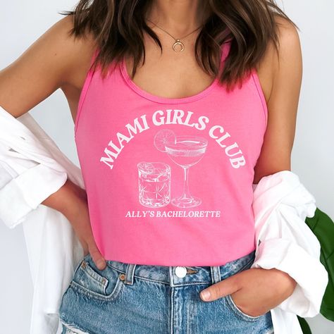 Beach Bachelorette Party Tank Top, Bachelorette Tank Tops, Miami Bachelorette Party, 30A Bachelorette Party, Bachelorette Miami, Girls Trip 30a Bachelorette Party, Bachelorette Party Miami, 30a Bachelorette, Last Splash Bachelorette Party, Bride Tee Shirts, Bachelorette Miami, Club Bachelorette, Miami Bachelorette, Bachelorette Pool Party