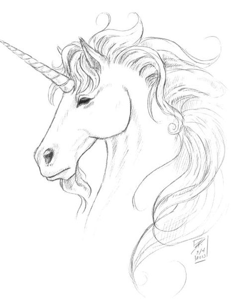 Unicorn Art Drawing, Unicorn Drawings, Unicorn Sketch, Stitch 626, Unicorn Artwork, Unicorn Tattoos, Unicorn Drawing, Unicorn Pictures, Drawing Examples