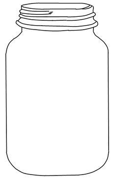 Finally found it! Free Mason jar Template                                                                                                                                                                                 More Mason Jar Printables, Kraf Kertas, Vintage Clip Art, Bug Crafts, Mason Jar Flowers, Bug Art, Aktivitas Montessori, Pola Sulam, Passion Project