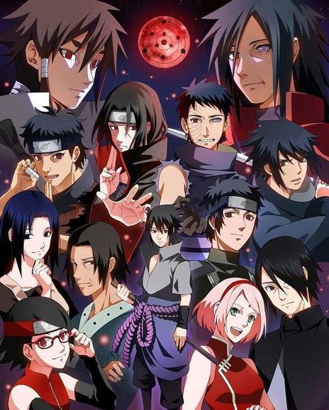 Naruto Designs, Naruto Clans, Izuna Uchiha, Kurama Naruto, Uchiha Family, Naruto Shippudden, Naruto Teams, Sasuke Sakura, Naruto Fan Art