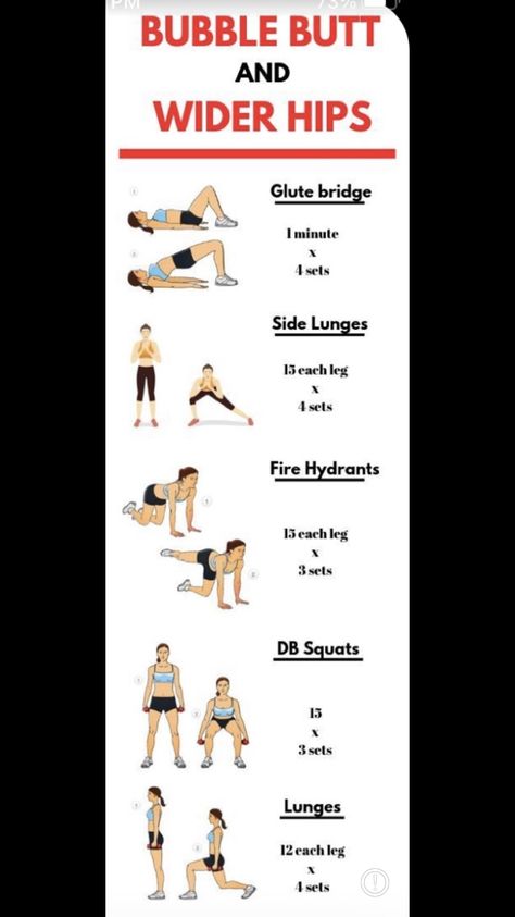 Exercises To Grow Your Buttocks, Exercises To Widen Your Hips, Larger Hips Workout, Workouts To Widen Hips, Widen Hips Workout, Wider Hips Workout, Exercises Routines, Round Glutes, Wide Hip Workouts