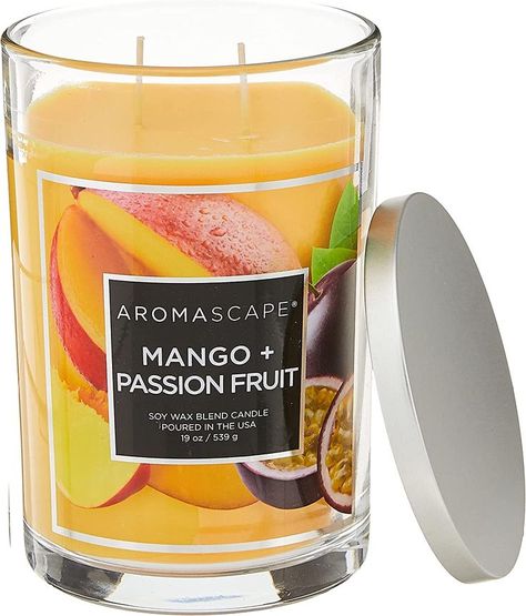 Mango And Passionfruit, Fruit Candles, Vanilla Fragrance, Garden Candles, Large Jar, Wick Candle, Chesapeake Bay, Jar Candle, Tropical Fruit