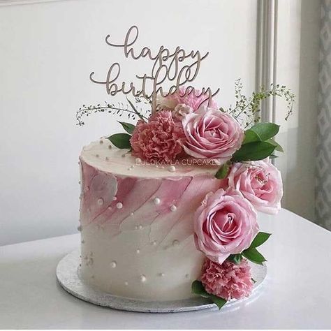 Latest Birthday Cake, Happy Birthday Flower Cake, New Birthday Cake, 70th Birthday Cake, 80 Birthday Cake, Happy Birthday Cake Pictures, Birthday Cake With Flowers, Happy Birthday Cake Images, 60th Birthday Cakes