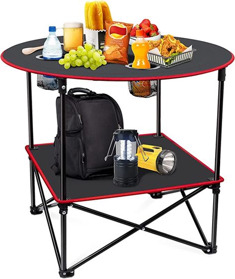 Canvas Table, Portable Picnic Table, Folding Camping Table, Table Picnic, Folding Picnic Table, Beach Table, Foldable Table, Camping Furniture, Outdoor Picnic Tables