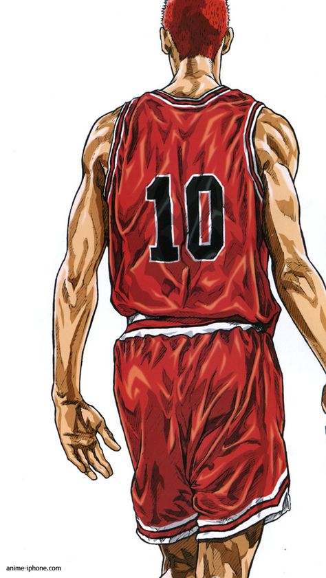 Dunk Wallpaper, Sakuragi Hanamichi, Michael Jordan Pictures, Slam Dunk Manga, Slam Dunk Anime, Kobe Bryant Pictures, Bola Basket, School Basketball, Burton Snowboards