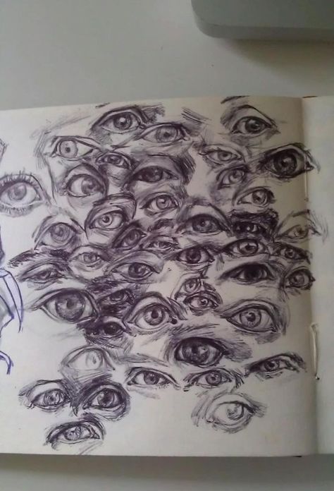 // Drawings Of Eyes, Gcse Art Sketchbook, Kunst Inspiration, Gcse Art, Sketchbook Pages, Arte Sketchbook, Arte Inspo, Wow Art, A Level Art