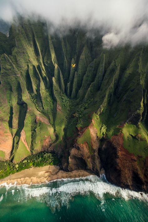 Napali Coast, Kauai - BEST SELLERS - Chris Burkard Hawaii Mountains, Napali Coast, Hawaii Photography, Family Friendly Resorts, Helicopter Ride, Hawaii Life, Kauai Hawaii, Amazing Travel Destinations, Hawaii Travel