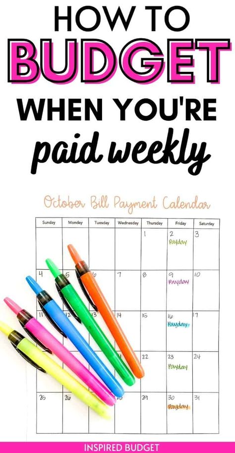 How To Budget When You Get Paid Weekly How To Budget Weekly Pay, Weekly Money Budget Planner, 1000 Budget Plan, Monthly Budget Weekly Paycheck, Budget Board Ideas, How To Weekly Budget, Budgeting Weekly Paycheck, Budgeting Finances Weekly Pay, Free Weekly Budget Template