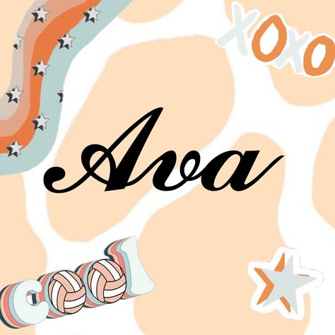 Ava Wallpaper, Ava Name, Changing Aesthetic, Name Wallpaper, Quick Saves