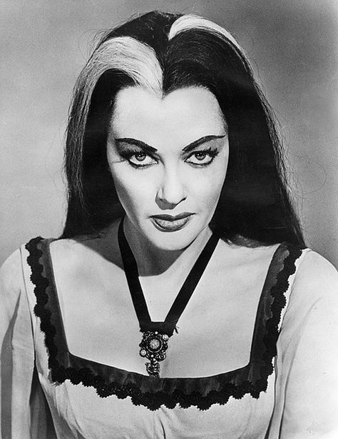 One of my favorite TV mommies, an inspirational sexy vampire;  Lily Munster,   Happy Birthday today the late Actress Yvonne De Carlo, 09/01/1922-2007. R.I.P. Yvonne Decarlo, Munsters Tv Show, Herman Munster, The Munster, Lily Munster, Ally Mcbeal, Ian Joseph Somerhalder, Julie Newmar, Carolyn Jones