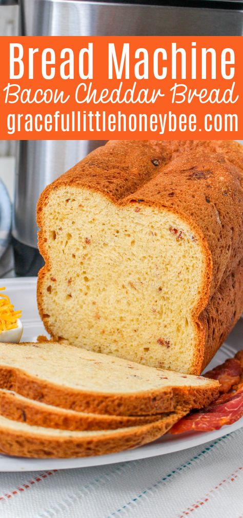 Bacon Cheddar Bread, Savory Breakfast Muffins, Cheddar Bread, Recipes With Yeast, Freezer Cooking Recipes, Sweet Buns, Bread Machine Recipes, Quick Bread Recipes, Bread Recipes Sweet