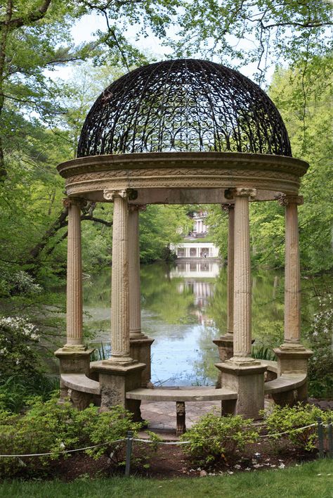 . Small Gazebo, Old Westbury Gardens, Westbury Gardens, Old Westbury, Backyard Gazebo, Longwood Gardens, Garden Gazebo, Formal Gardens, The Secret Garden