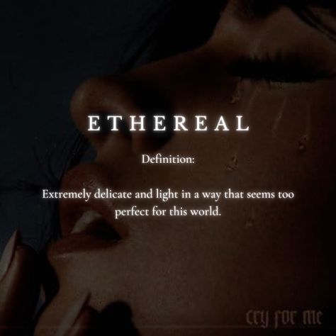 Ethereal Names, Ethereal Definition, Meaningful Baby Names, Fantasy Character Names, Meaningful Names, Unique Words Definitions, Name For Instagram, Fantasy Names, Aesthetic Journal