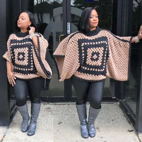 Crochet poncho patterns