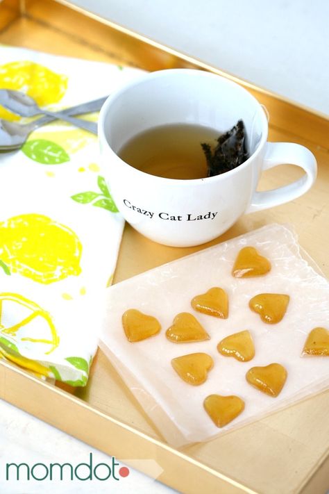 How to Create Microwave Hard Candy: Make Honey Drops for melting in hot tea, under 5 minutes! Hard Candy Recipes, Tea Drops, Honey Drops, Honey Candy, Honey Recipes, Homemade Candies, A Cup Of Tea, Candy Making, Hot Tea