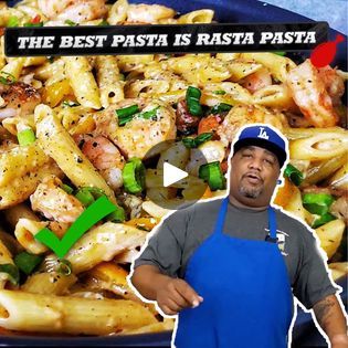 Best Jamaican Rasta Pasta, Rasta Pasta Jamaican Salmon, Rasta Pasta Creamy, Rasta Pasta Jamaican, Rasta Pasta With Coconut Milk, Jerk Salmon Rasta Pasta, Penne Noodles, Jamaican Chicken, Rasta Pasta