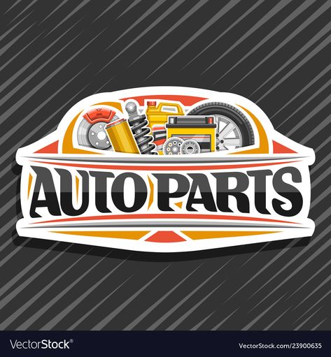 Car Spare Parts Logo, Automotive Logo Design, Automotive Logo, Car Spare Parts, Auto Spare Parts, Auto Parts Store, Auto Accessories, Car Logos, Brake System