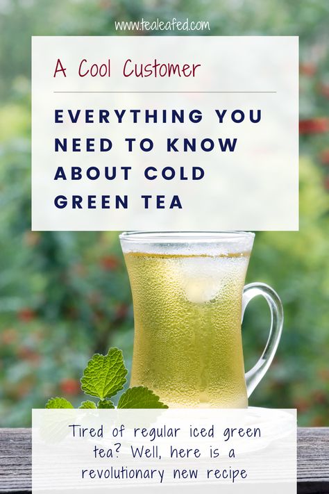 Green Tea Recipes Healthy, Cold Tea Recipes, Iced Green Tea Recipe, Sweet Green Tea, Cold Green Tea, Green Tea Benefits Health, Unsweetened Iced Tea, Drinking Green Tea, Green Tea Diet