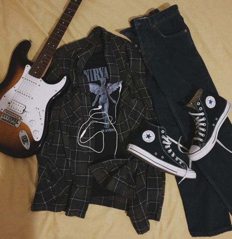 Nirvana Outfit, Jeremy Fitzgerald, Band Outfits, Street Style Outfits Men, Guys Clothing Styles, 90s Grunge, Swaggy Outfits, Edgy Outfits, Dream Clothes