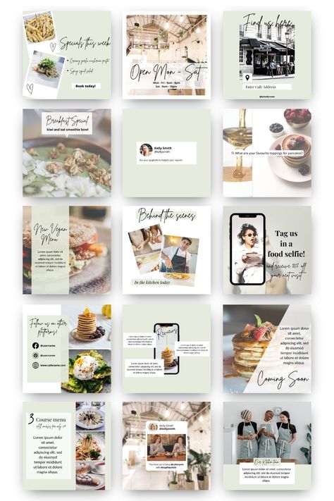 Food Brand Launch Instagram Post, Food Blog Instagram Feed, Restaurant Instagram Feed Design, Restaurant Instagram Feed Ideas, Restaurant Ig Feed, Restaurant Instagram Post Ideas, Cafe Instagram Post, Restaurant Social Media Post Ideas, Product Instagram Feed