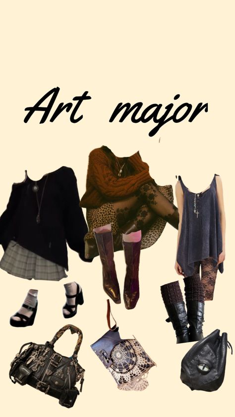 Art major #outfitinspiration Art Major Outfit, Art Major, Connect With People, Your Aesthetic, Creative Energy, Outfit Inspirations, Energy, Outfit Inspo, Pins