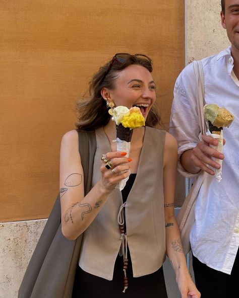 Chloe Hayward on Instagram: “The best ice cream I’ve ever had!!!! Went for the flavours Mango, pineapple and melon 🥭🍈🍍” Chloe Hayward Tattoo, Chloe Hayward, The Best Ice Cream, Mango Pineapple, Best Ice Cream, Tattoo Inspo, Tiny Tattoos, Melon, Women's Style