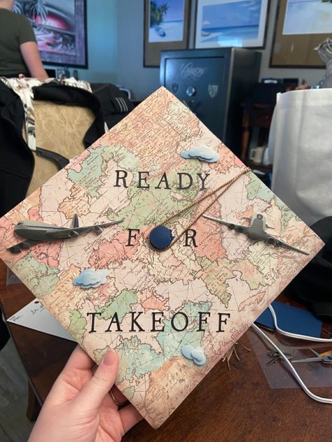 Aviation Theme Graduation Party, Pilot Graduation Party, Airplane Graduation Cap, Military Graduation Cap, Aviation Graduation Cap, Pilot Graduation Cap, Travel Graduation Cap, Pilot Graduation, Pilot Student