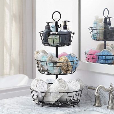 Postpartum bathroom basket