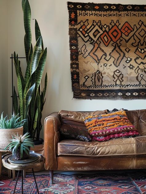 45 Inspirations for Living Rooms With Boho Artwork – TastyInteriors Boho Artwork, Cozy Corner, Daily Inspiration, Living Rooms, Living Room Decor, Room Decor, Interior Design, Living Room, Plants