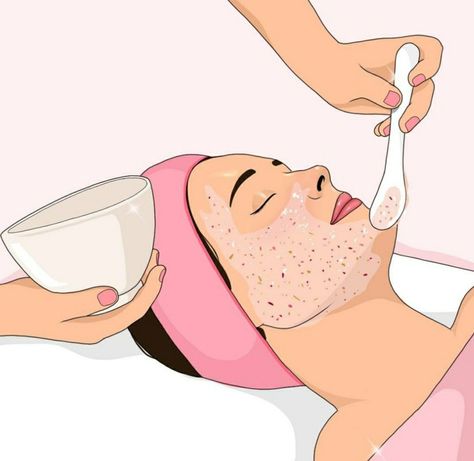 Service Illustration, Ice Globes, Jelly Mask, Aesthetic Pink, High Frequency, Light Therapy, Esthetician, Facial Care, Beauty Skin