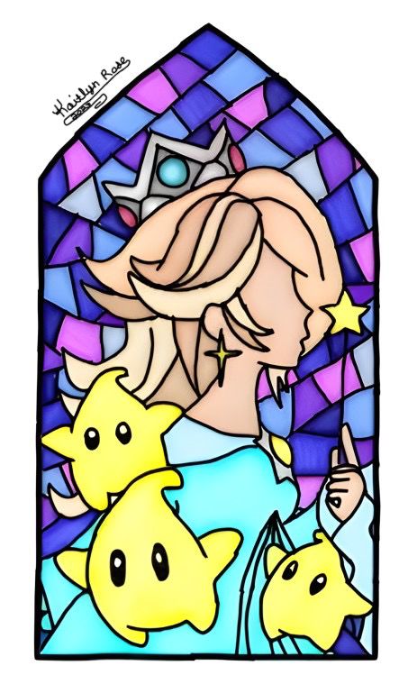 𝓚𝓪𝓲𝓽𝓵𝔂𝓷 𝓡𝓸𝓼𝓮 Heavenly Hues #rosalina #nintendo #mario #supermario #princesspeach #luigi #princessrosalina #mariokart #princessdaisy #peach #supermariogalaxy #yoshi #daisy #mariobros #toad #bowser #mariogalaxy #supermariobros #fanart #luma#rosalinaandluma #fashion #donkeykong #art #princess #mariokarttour #digitialart #art #drawing #illustration #fanart #artist #comic #digitaldrawing #stainedglassart #artwork #characterdesign #sketch #artoftheday #draw #characterart Stained Glass Digital Art, Glass Digital Art, Princess Rosalina, Super Mario Bros Games, Super Mario Bros Birthday Party, Super Mario Princess, Super Princess, Peach Mario, Mario Fan Art