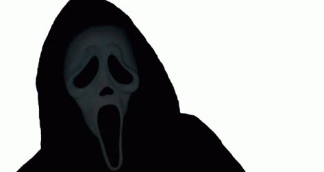 Ghostface Scream Sticker - Ghostface Scream Horror - Discover & Share GIFs Ghostface Gif Icon, Ghostface Gif Aesthetic, Ghost Face Banner Discord, Scream Gif Pfp, Ghostface Gif Pfp, Ghostface Banner Gif, Matching Scream Pfp, Black Gif Pfp For Discord, Scream Banner