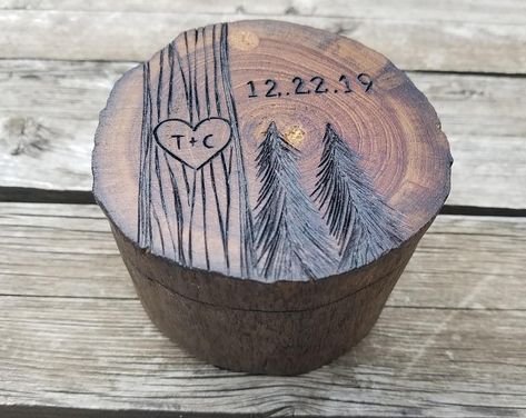 Wedding Wine Box Ceremony, Wooden Wedding Ring Box, Rustic Ring Bearer Pillow, Wine Box Ceremony, Ring Pillow Alternatives, Rustic Ring Bearers, Ring Bearer Box Rustic, Wooden Ring Box Wedding, Wedding Ring Bearer Boxes