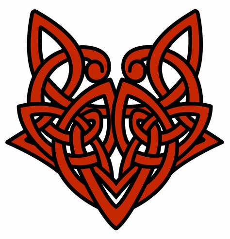 My next tattoo....Celtic Fox Fox Tattoo Men, Fox Symbol, Celtic Tapestry, Fox Craft, Celtic Animals, Fox Tattoo Design, Celtic Ornaments, Fox Animal, Celtic Tattoo